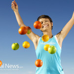 Woman-Young-Healthy-Fruit-Arms-Raised